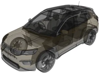 Jeep Compass (2021) 3D Model preview