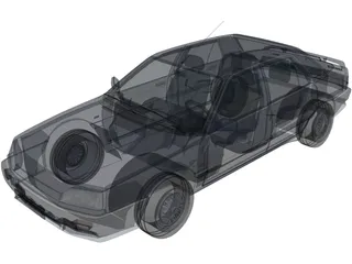 Renault R25 Baccara (1992) 3D Model preview