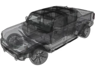 Hummer EV 3D Model preview