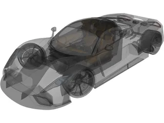 Hennesey Venom F5 (2022) 3D Model preview
