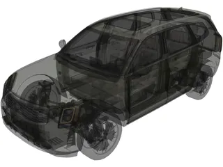Kia Telluride (2020) 3D Model preview
