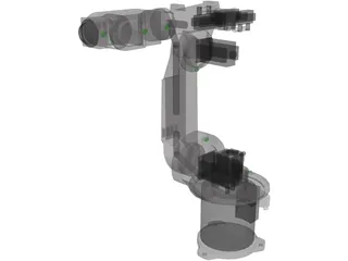 Kuka Industry Robot KR15/2 3D Model preview