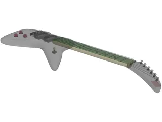 Rock Guitar 3D Model preview