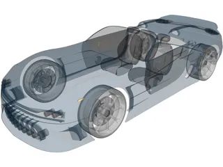 Concept Car Mystic Phantasy 3D Model preview