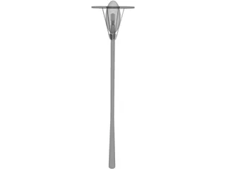 Street Lamp 3D Model preview
