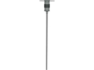 Poulsen Street Lamp 3D Model preview