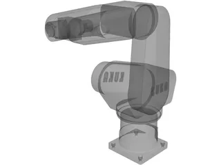 Kuka KR3 Robot 3D Model preview
