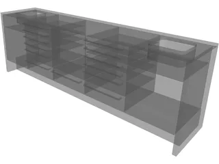 Dental Counter 3D Model preview
