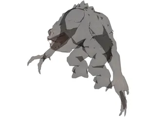 Rancor 3D Model preview