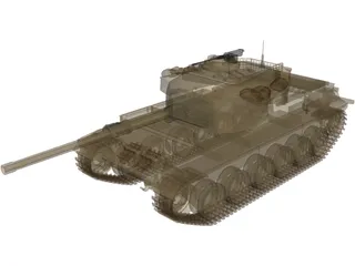 Centurion Mk.5 3D Model preview