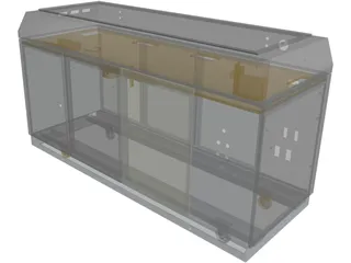 GSI Lumonics MW Classic Series Laser 3D Model preview