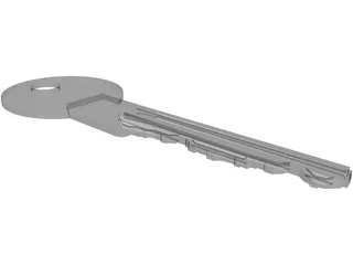 FAB Key 3D Model preview