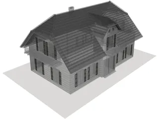 House Doetinchem Holland 3D Model preview