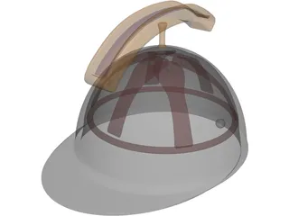 Roman Helmet 3D Model preview