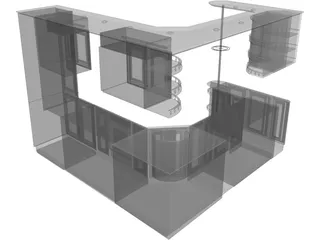 Kitchen 3D Model preview