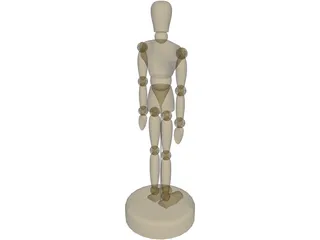 Dummy 3D Model preview
