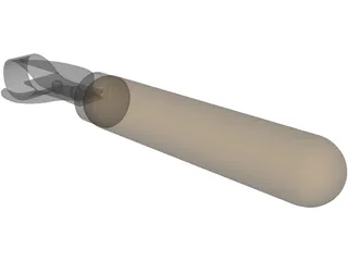 Can Opener 3D Model preview