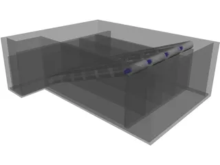 Waste Water Filter 3D Model preview