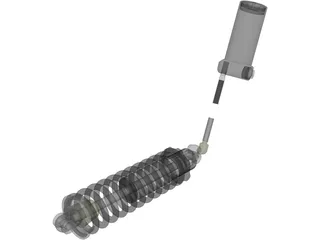 Avalanche DHS Shock 3D Model preview