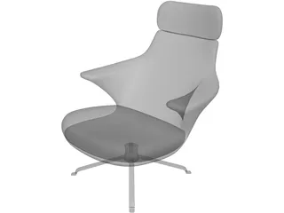 Armchair 3D Model preview
