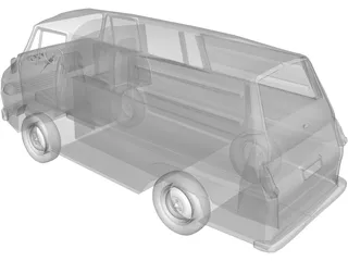 Skoda (Schade) 1203 3D Model preview