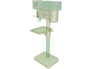 Rockwell Drill Press 3D Model preview