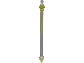Driveshaft 3D Model preview