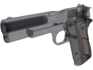 Colt 45 3D Model preview