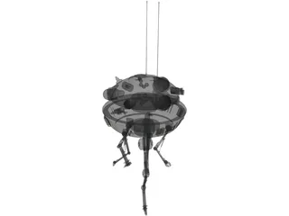 Star Wars Probe Droid 3D Model preview