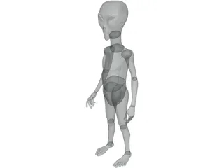 Alien 3D Model preview