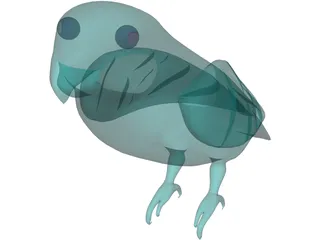 Parakeet 3D Model preview