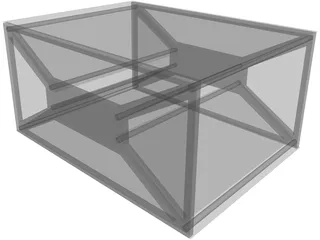 Crayfish Trap 3D Model preview