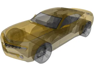 Chevrolet Camaro 3D Model preview