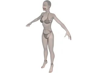 Woman 3D Model preview