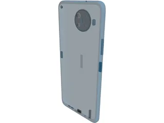 Nokia 8.3 5G 3D Model preview