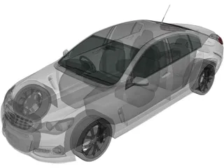 Holden Commodore SSV (2013) 3D Model preview