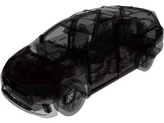 Honda Odyssey (2021) 3D Model preview