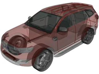 Ford Everest Concept (2013) 3D Model preview