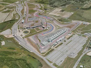 Circuit of the Americas (2021) 3D Model preview
