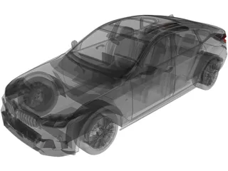 BMW 6-Series GT M-Sport (2020) 3D Model preview