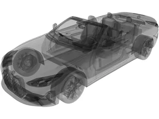 MBW 4-Series Convertible (2021) 3D Model preview