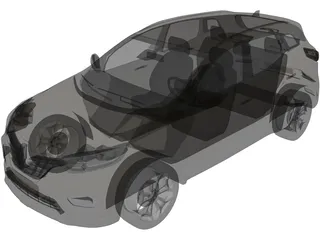 Renault Kadjar 3D Model preview
