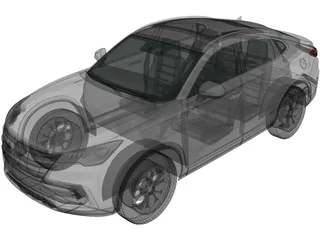 Changan CS85 Coupe (2019) 3D Model preview