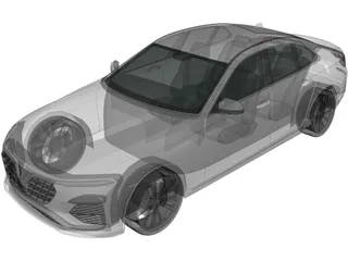 VinFast LUX A2.0 Concept (2018) 3D Model preview