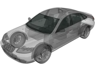 Hyundai Grandeur (2009) 3D Model preview
