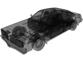 Oldsmobile Delta 88 (1981) 3D Model preview