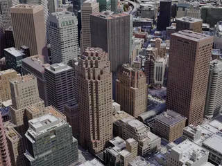 San Francisco City, USA (2022) 3D Model preview