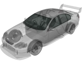 Ford Falcon V8 (2009) 3D Model preview