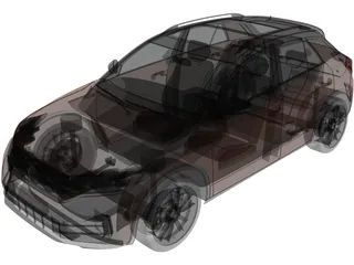 Volkswagen T-Roc R-Line 3D Model preview