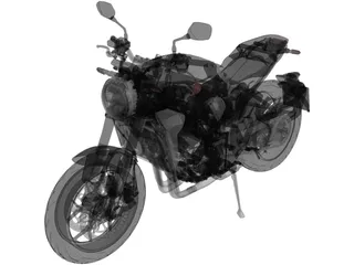 Honda CB1000R (2018) 3D Model preview